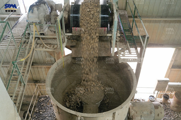 圓錐破鵝卵石制砂